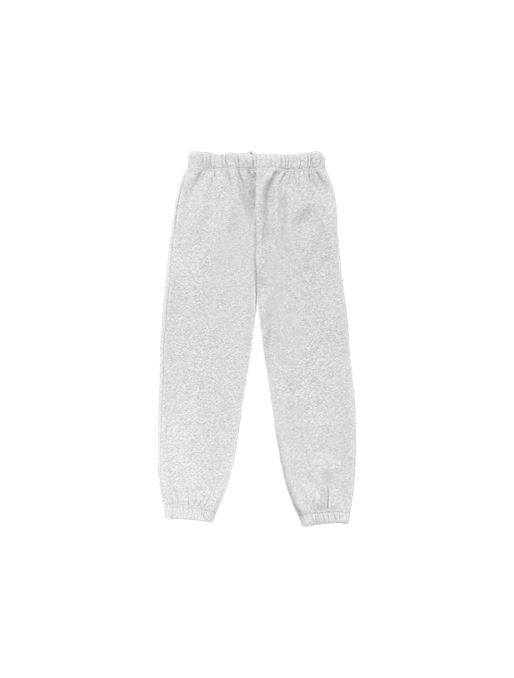 Pantalones deportivos rectos de algodón cálido de 350 g/m², de peso pesado, para uso diario en la calle.