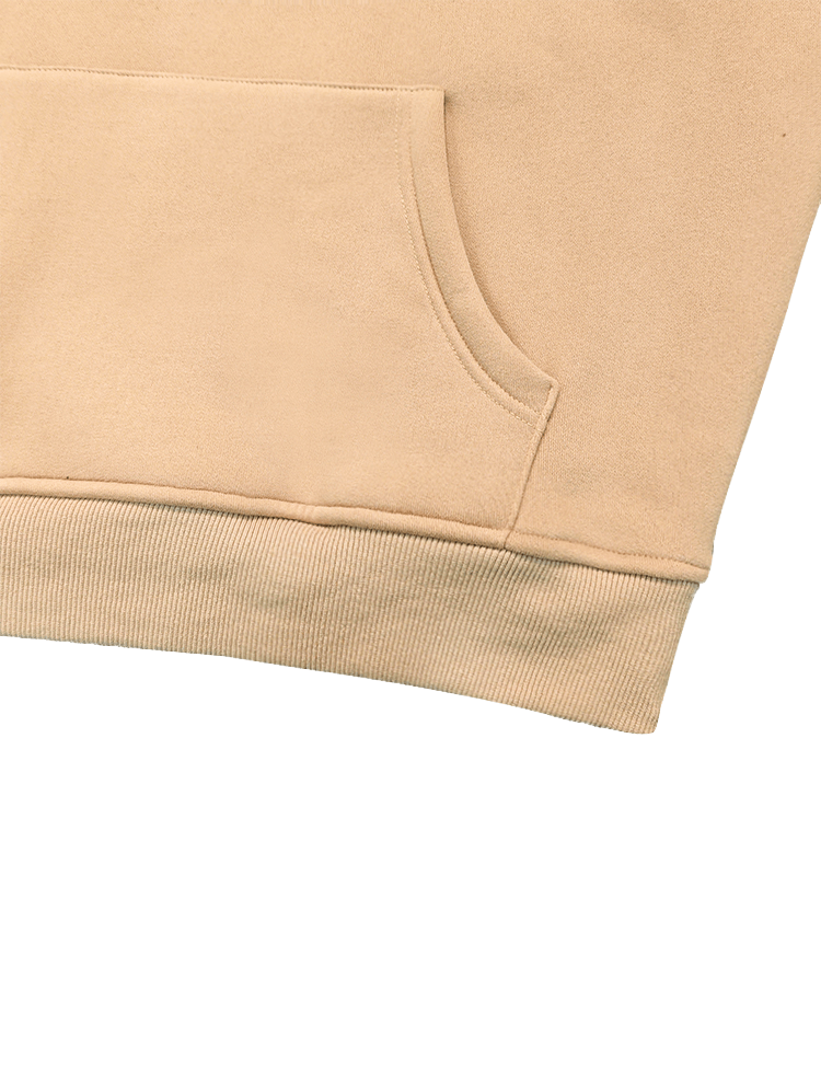 Sudadera con capucha de diseño satinado personalizado con forro interior de seda.