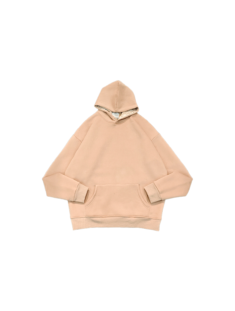 Sudadera con capucha de diseño satinado personalizado con forro interior de seda.