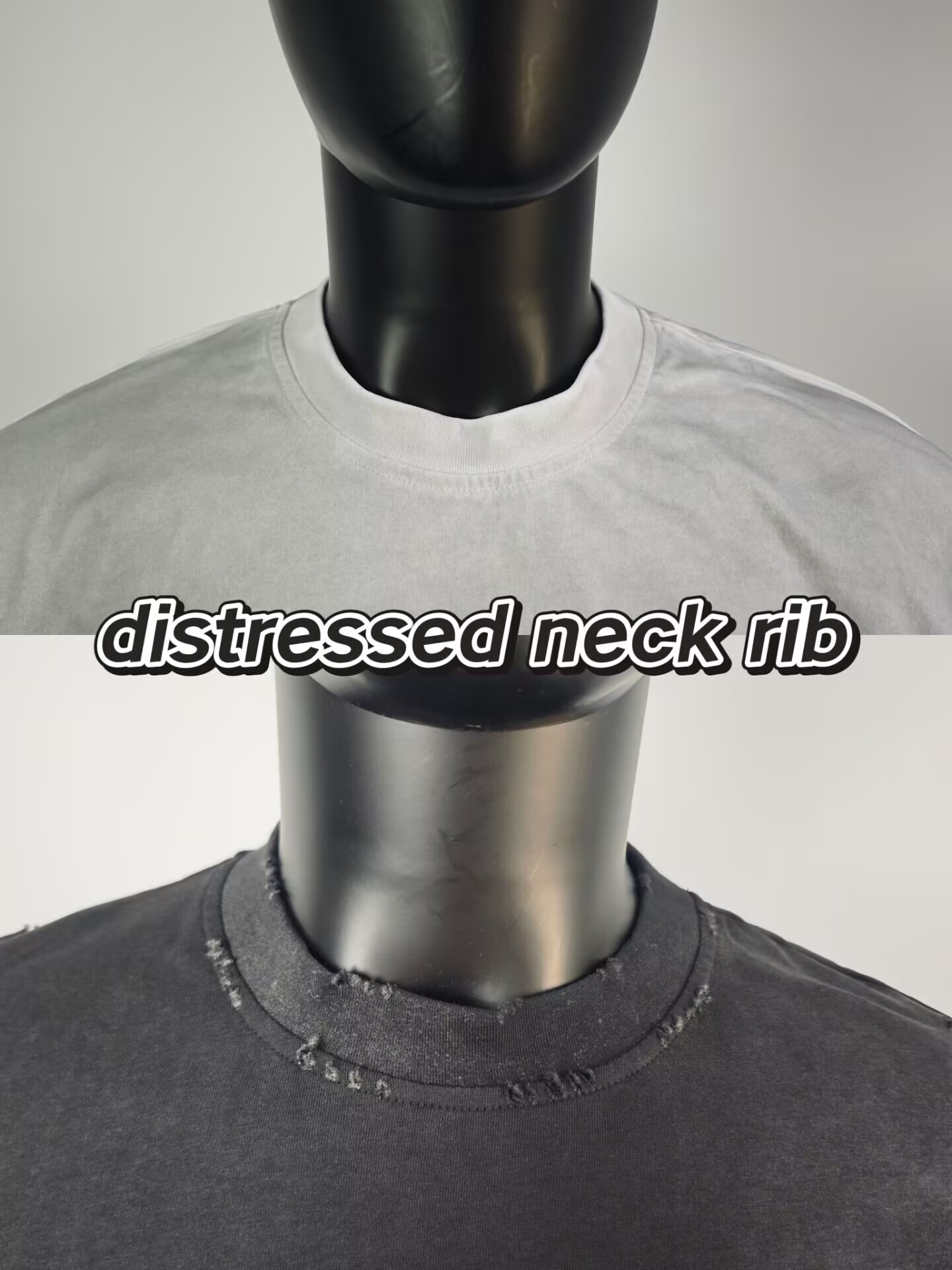 Camiseta de hombre de gran tamaño, lisa, con lavado ácido, de peso pesado, con lavado desteñido al sol, estilo cuadrado, recortada, desgastada, vintage.