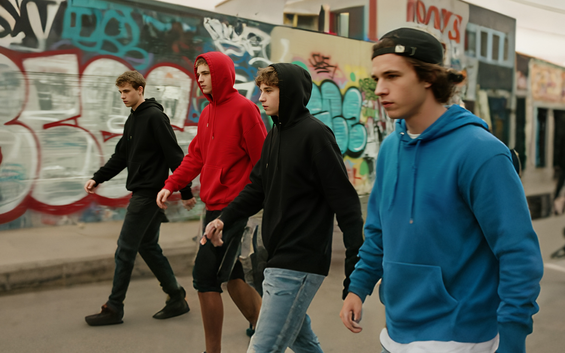 Sudadera con capucha personalizada de alta calidad