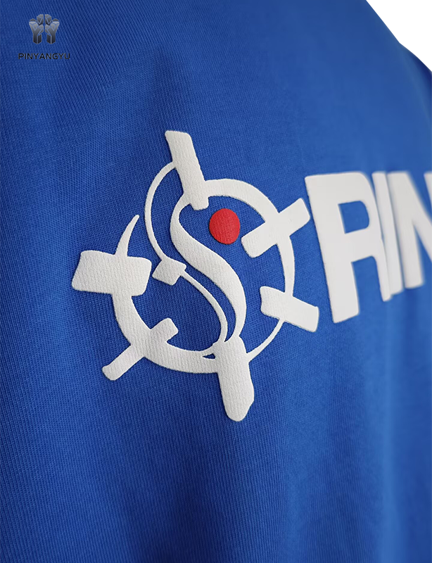 Camiseta deportiva para hombre con estampado personalizado de puff