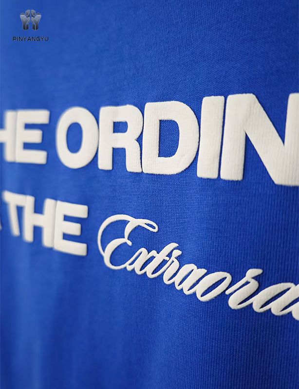Camiseta deportiva para hombre con estampado personalizado de puff