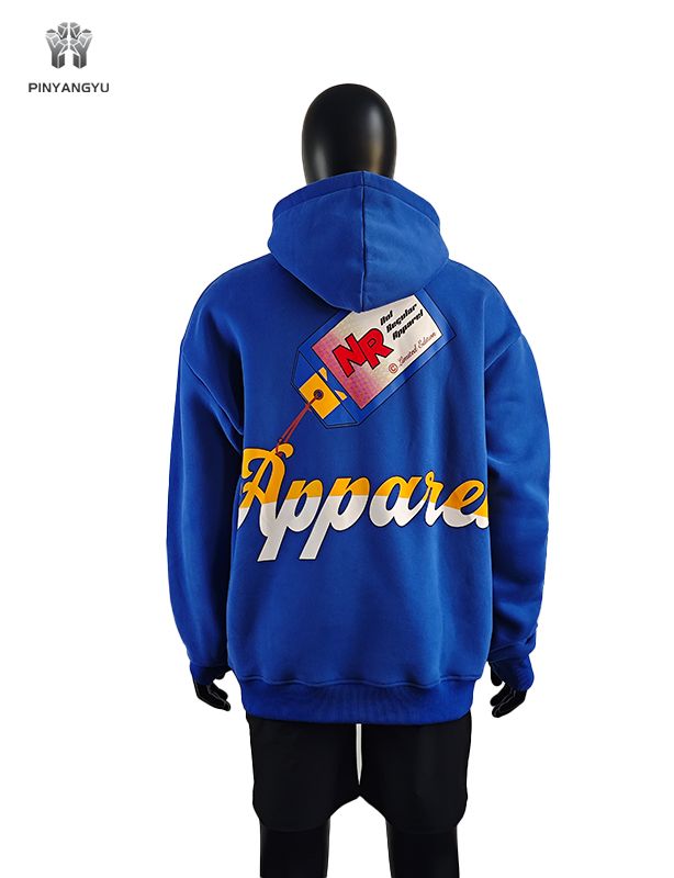 Sudadera con capucha con diseño de logotipo colorido y serigrafía