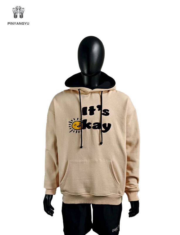 Sudadera con capucha y gorro doble bordado con toalla