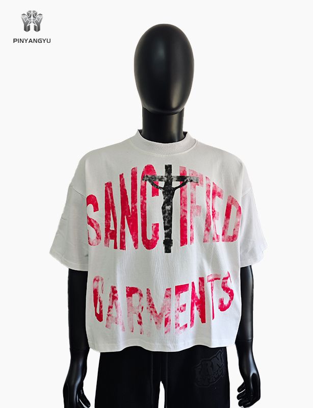 Camiseta cuadrada personalizada y serigrafía