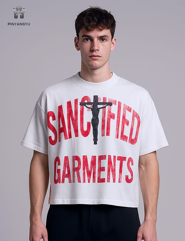 Camiseta cuadrada personalizada y serigrafía