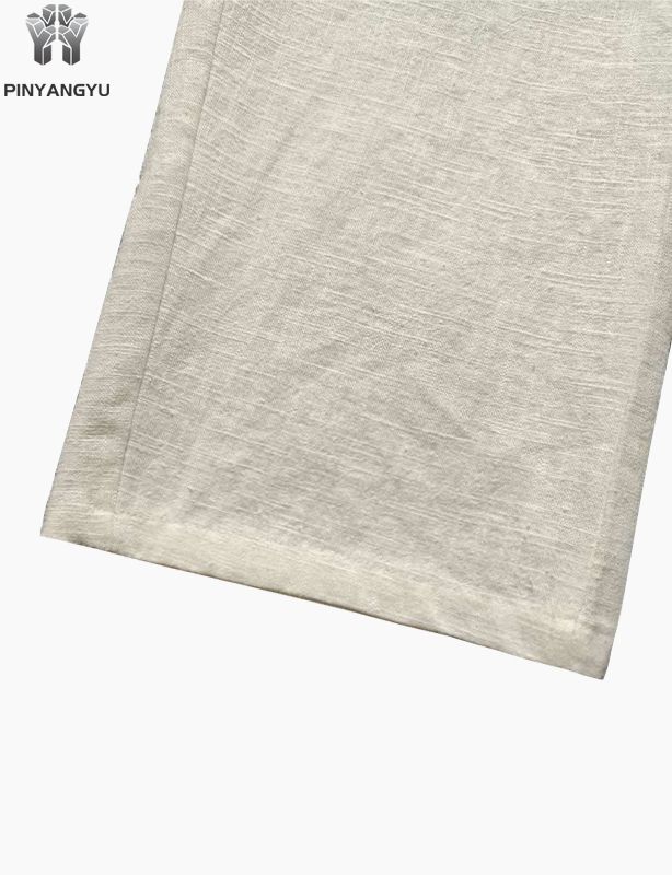 Pantalones de tela de algodón y cáñamo personalizados