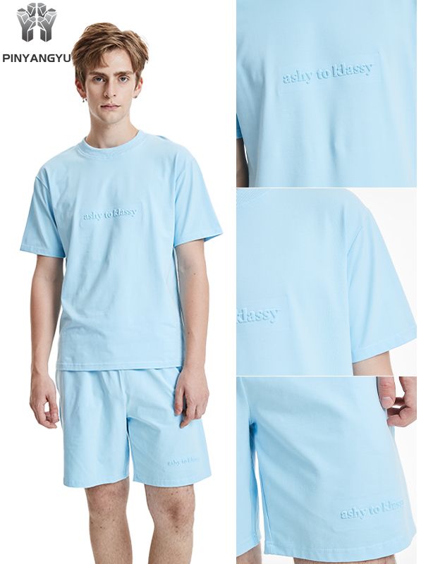 Camiseta multicolor, holgada y transpirable, se pueden personalizar los estilos para hombres y mujeres.