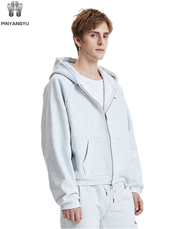 Nuevo Sudadera con capucha para hombre, personalizada, de alta calidad, bordada en blanco, pesada, de gran tama&ntilde;o, 400 Gsm, de algod&oacute;n de rizo franc&eacute;s, polar, respetuosa con el medio ambiente