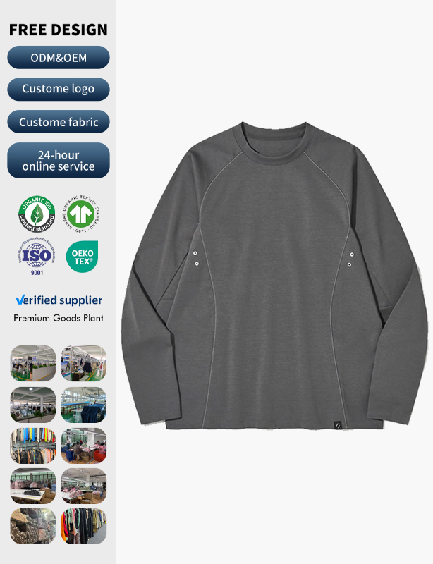 Sudaderas personalizadas con cuello redondo en algod&oacute;n, poli&eacute;ster, mezclas y rizo franc&eacute;s: para cada temporada, cada estilo